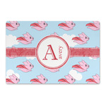 Flying Pigs Large Rectangle Car Magnet (Personalized)