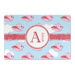 Flying Pigs Large Rectangle Car Magnet (Personalized)