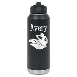 Flying Pigs Water Bottles - Laser Engraved (Personalized)