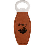 Flying Pigs Leatherette Bottle Opener (Personalized)