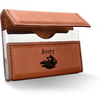 Flying Pigs Leatherette Business Card Case (Personalized)