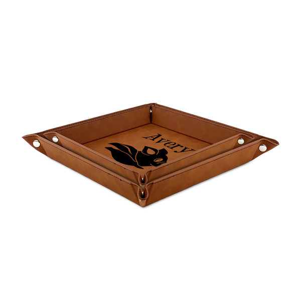 Flying Pigs Leather Valet Trays - PARENT MAIN (both trays)