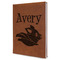 Flying Pigs Leatherette Journal - Large - Single Sided (Personalized)