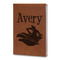Flying Pigs Leatherette Journal - Large - Double Sided (Personalized)
