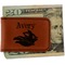 Flying Pigs Leatherette Magnetic Money Clip - Front