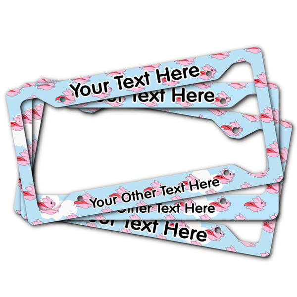 Flying Pigs License Plate Frames - (PARENT MAIN)