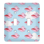 Flying Pigs Light Switch Cover (2 Toggle Plate)