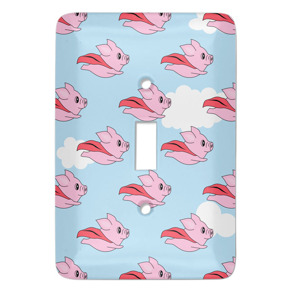 Custom Flying Pigs Light Switch Cover (Single Toggle)