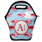 Flying Pigs Lunch Bag w/ Name and Initial
