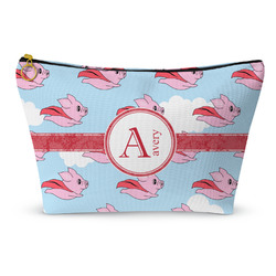 Flying Pigs Makeup Bag - Large - 12.5"x7" (Personalized)