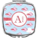 Flying Pigs Compact Makeup Mirror (Personalized)