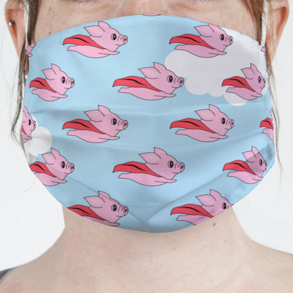 Custom Flying Pigs Face Mask Cover