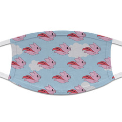 Flying Pigs Cloth Face Mask (T-Shirt Fabric)