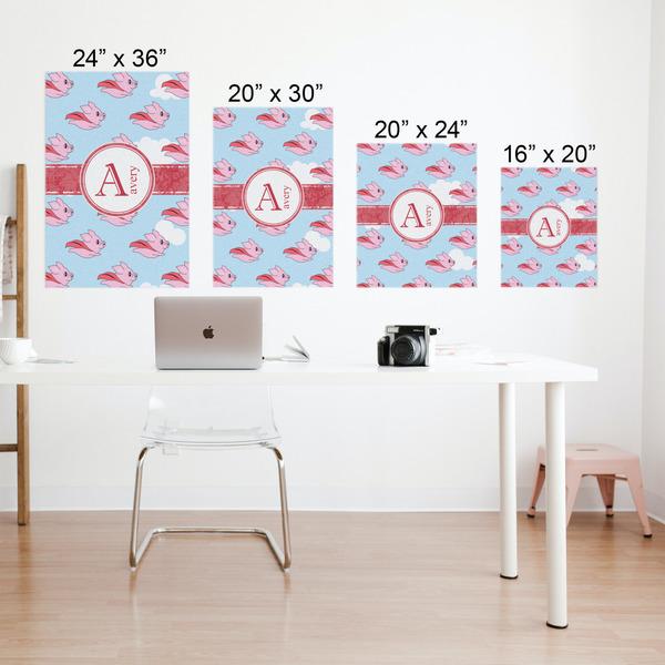 Flying Pigs Matte Poster - Sizes