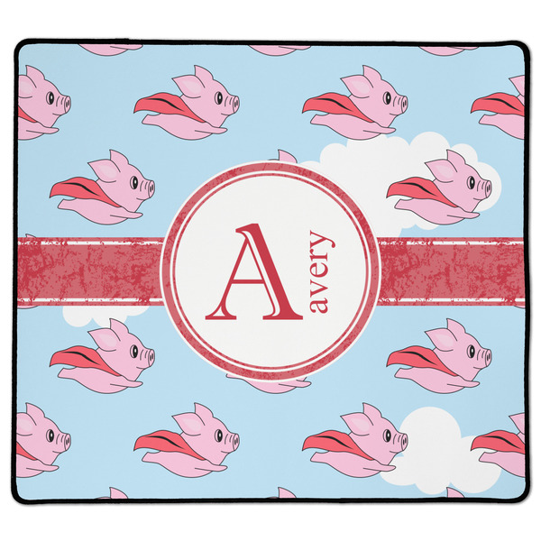 Custom Flying Pigs XL Gaming Mouse Pad - 18" x 16" (Personalized)