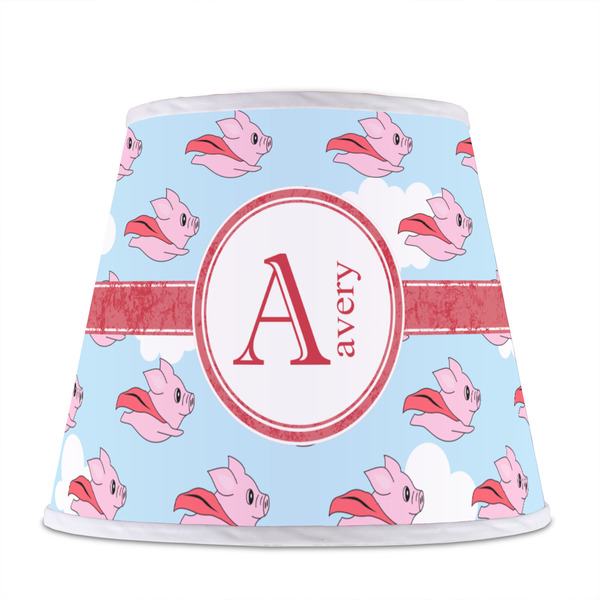 Flying Pigs Poly Film Empire Lampshade - Front View