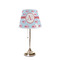 Flying Pigs Poly Film Empire Lampshade - On Stand