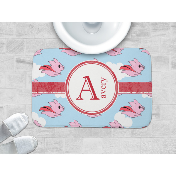 Flying Pigs Memory Foam Bath Mat - LIFESTYLE 34x21