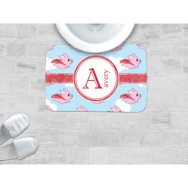 Flying Pigs Memory Foam Bath Mat - LIFESTYLE
