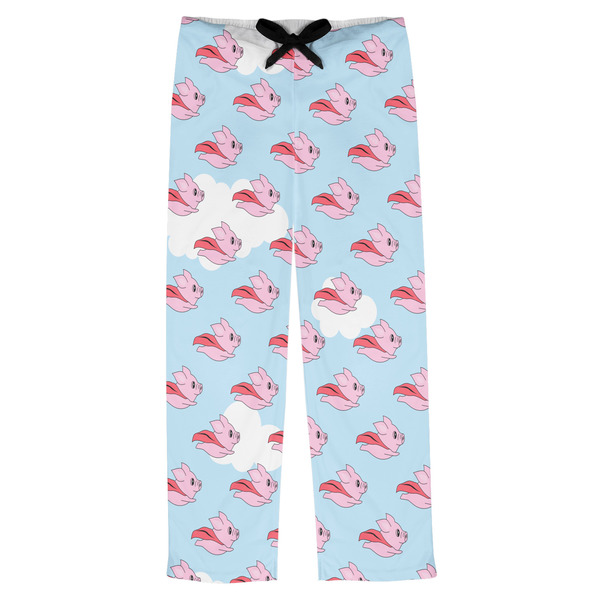 Custom Flying Pigs Mens Pajama Pants