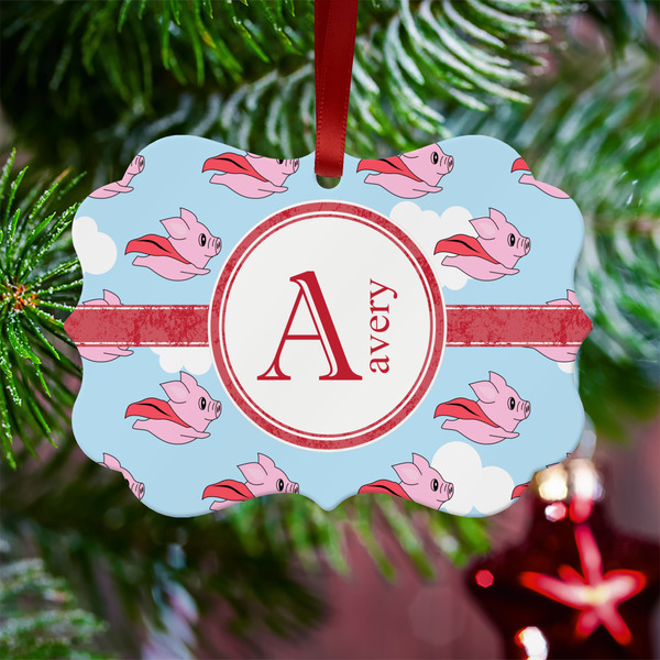 Flying Pigs Metal Benilux Ornament - Lifestyle