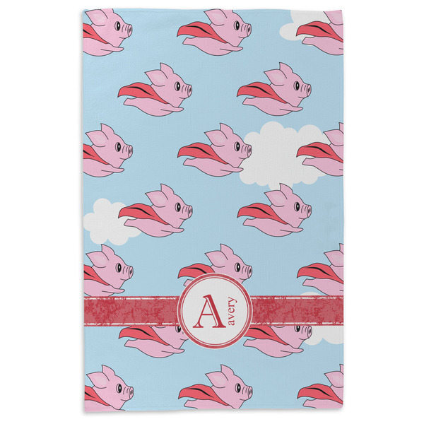 Flying Pigs Microfiber Dish Towel - APPROVAL