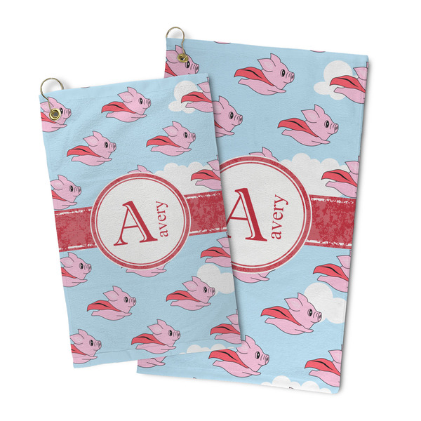 Flying Pigs Microfiber Golf Towel - PARENT/MAIN