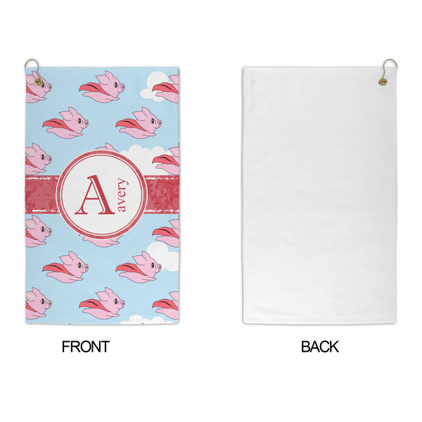 Flying Pigs Microfiber Golf Towels - APPROVAL