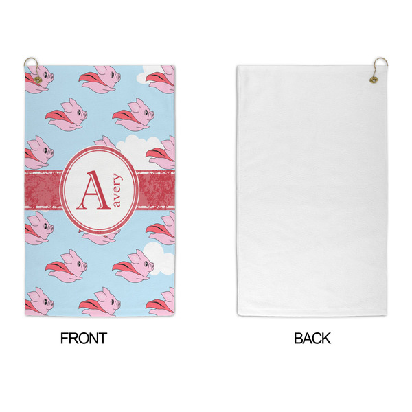 Flying Pigs Microfiber Golf Towels - APPROVAL