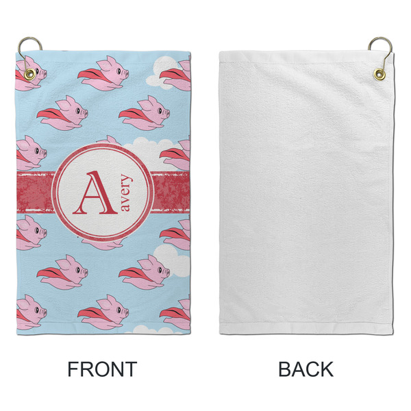 Flying Pigs Microfiber Golf Towels - Small - APPROVAL