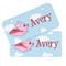 Flying Pigs Mini License Plates - MAIN (4 and 2 Holes)