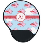 Flying Pigs Mouse Pad with Wrist Support