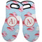 Flying Pigs Neoprene Oven Mitts - Set of 2 w/ Name and Initial