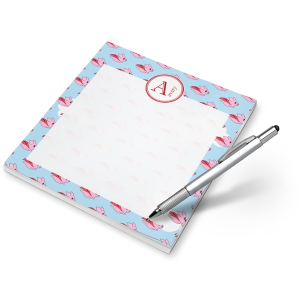 Custom Flying Pigs Notepad (Personalized)