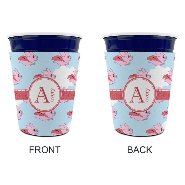 Flying Pigs Party Cup Sleeves - without bottom - Approval