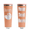 Flying Pigs Peach RTIC Everyday Tumbler - 28 oz. - Front and Back