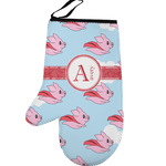 Flying Pigs Left Oven Mitt (Personalized)