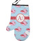 Flying Pigs Left Oven Mitt (Personalized)