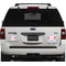 Flying Pigs Personalized Square Car Magnets on Ford Explorer