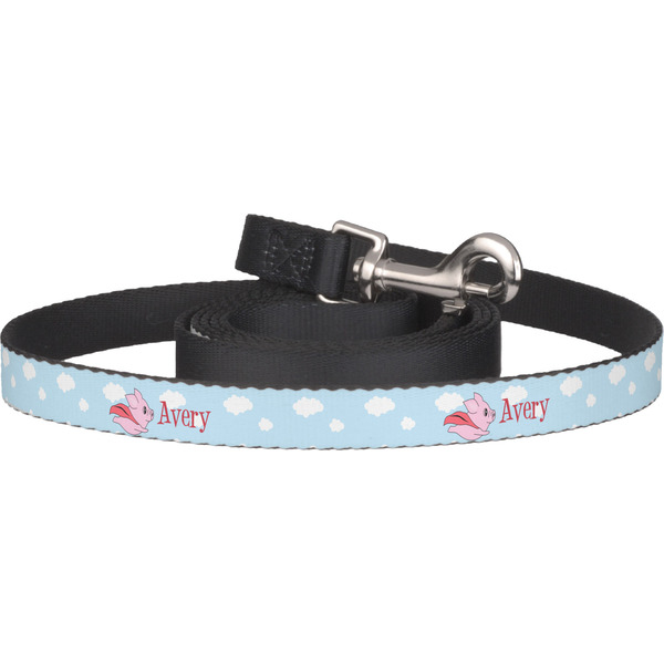 Custom Flying Pigs Dog Leash (Personalized)