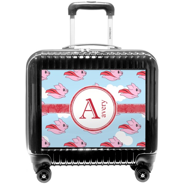 Custom Flying Pigs Pilot / Flight Suitcase (Personalized)