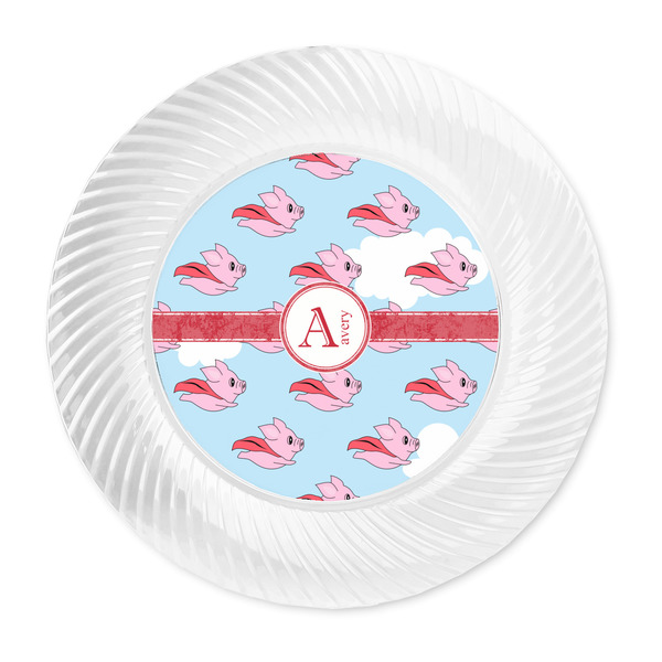 Flying Pigs Plastic Party Dinner Plates - Approval