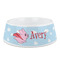 Flying Pigs Plastic Dog Bowl - Medium (Personalized)