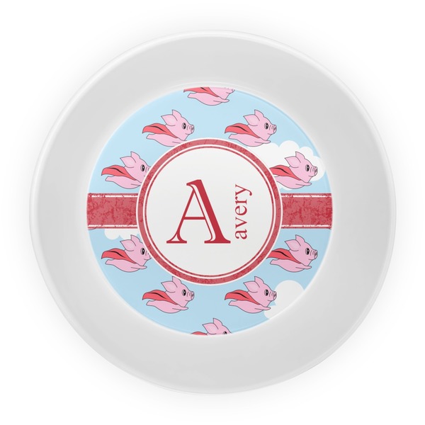 Flying Pigs Melamine Bowl - Center