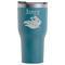 Flying Pigs RTIC Tumbler - Dark Teal - Front