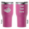Flying Pigs RTIC Tumbler - Magenta - Double Sided - Front & Back