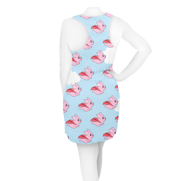 Flying Pigs Racerback Dress - On Model - Back
