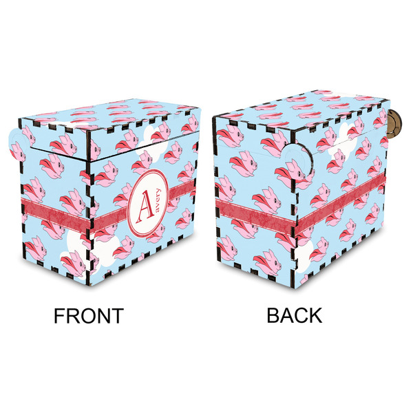 Flying Pigs Recipe Box - Full Color - Approval