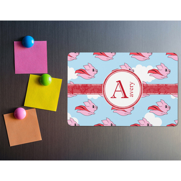 Flying Pigs Rectangular Fridge Magnet - LIFESTYLE