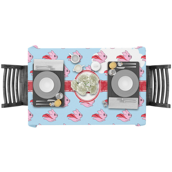 Flying Pigs Rectangular Tablecloths - LIFESTYLE
